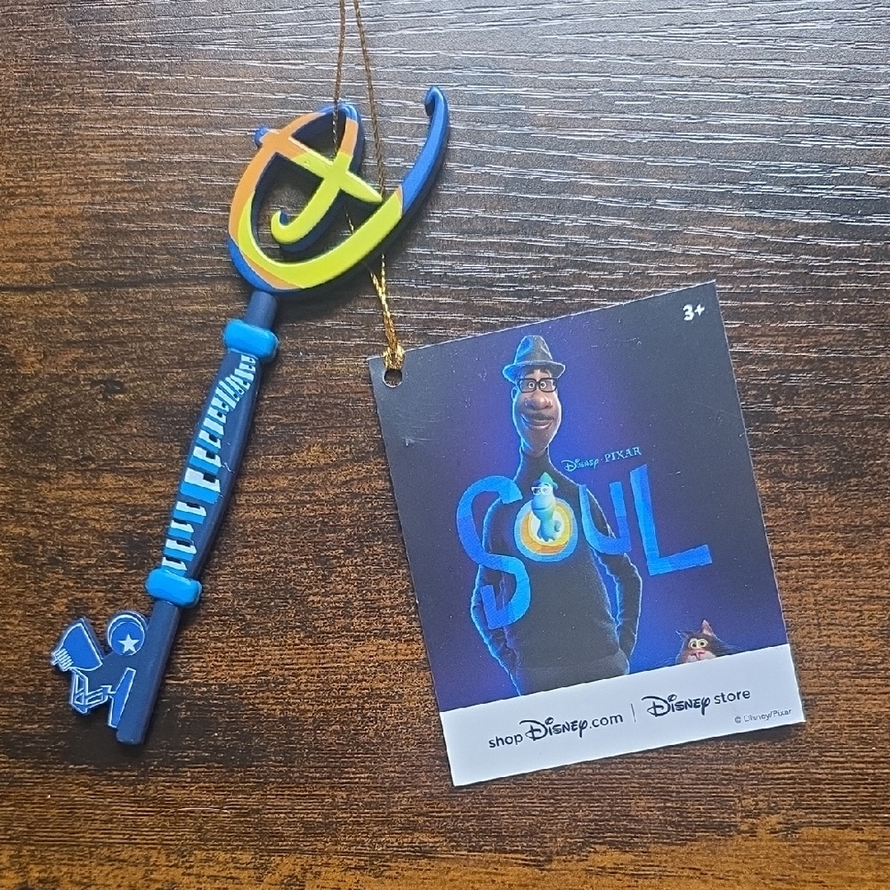Disney Soul Blue and Yellow Key